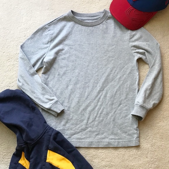 Old Navy Other - Old Navy Boys Long Sleeve Grey Tee